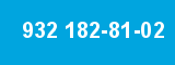932 182-81-02 932 182-81-02